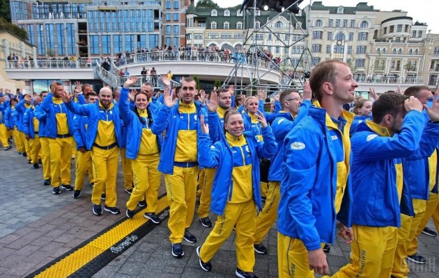 Українських спортсменів урочисто провели на Дефлімпіаду-2017 02 Українських спортсменів урочисто провели на Дефлімпіаду-2017 02