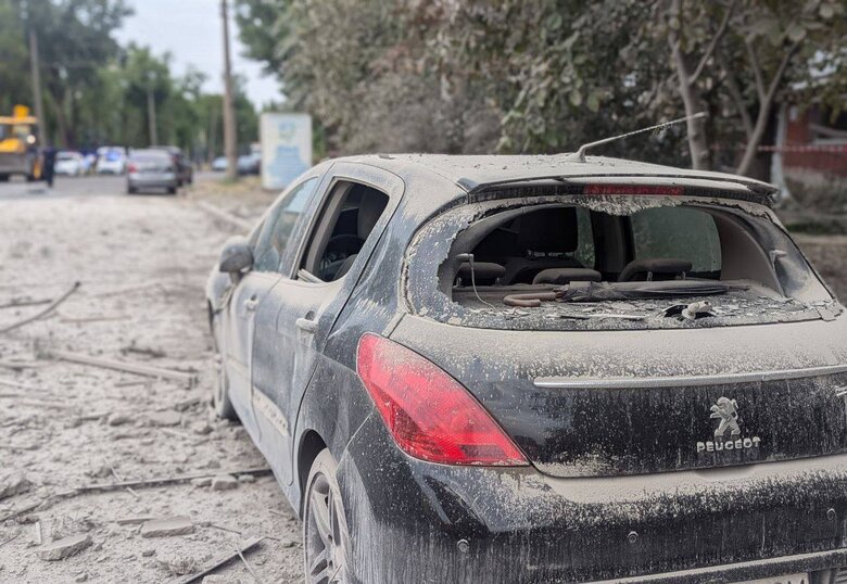 Наслідки обстрілу Кривого Рогу 4 вересня