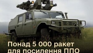 Умєров про пакет ППО від Великої Британії: Україна отримає 5 000 ракет-перехоплювачів LMM (Lightweight Multirole Missile) та пускові установки до них
