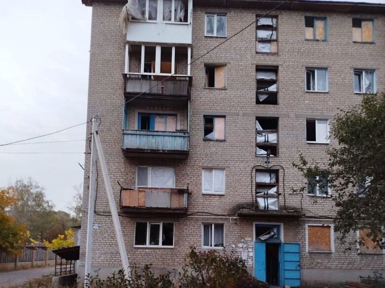 наслідки обстрілу Донеччини