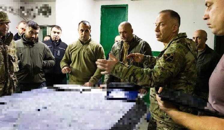 Pokrovsk - we are holding. Myrnohrad - we are holding. There is no encirclement or blockade of cities, - Syrskyi. PHOTO