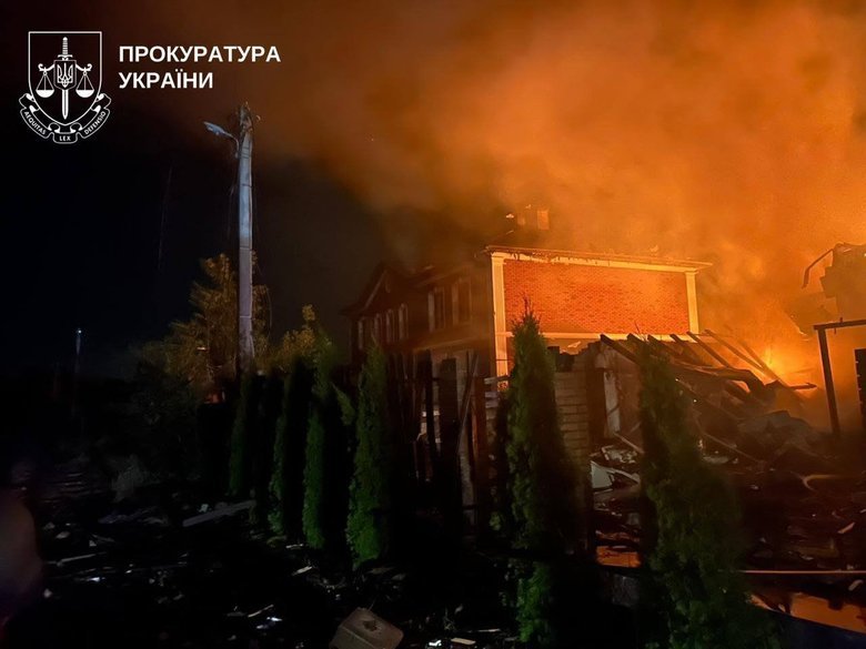 удар по Київщині