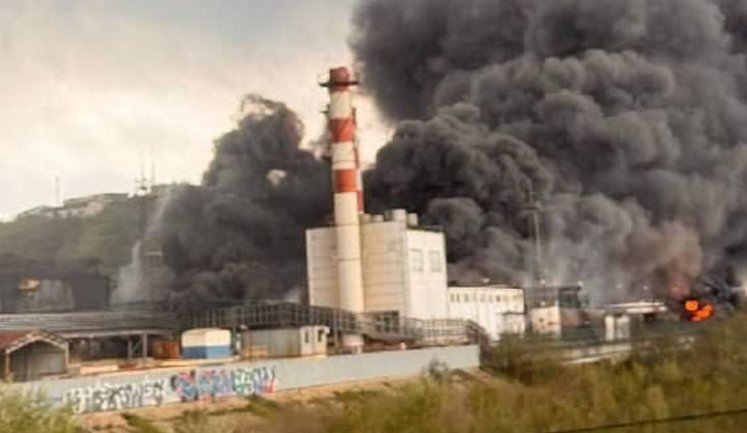 Беспилотники СБУ поразили порт "Туапсе" и НПЗ: возник пожар нефтемазутной смеси. ВИДЕО+ФОТОрепортаж