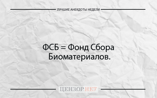 Найкращі анекдоти тижня від Цензор.НЕТ 04