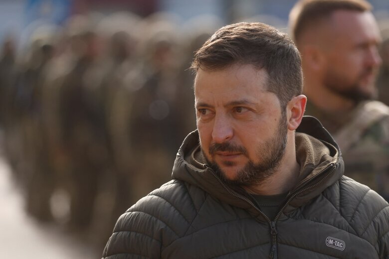 Zelensky arrived in liberated Kherson, - Reuters 01