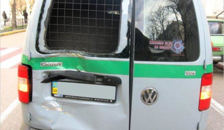 Cash transit van robbed in Kyiv, - Interior Ministry