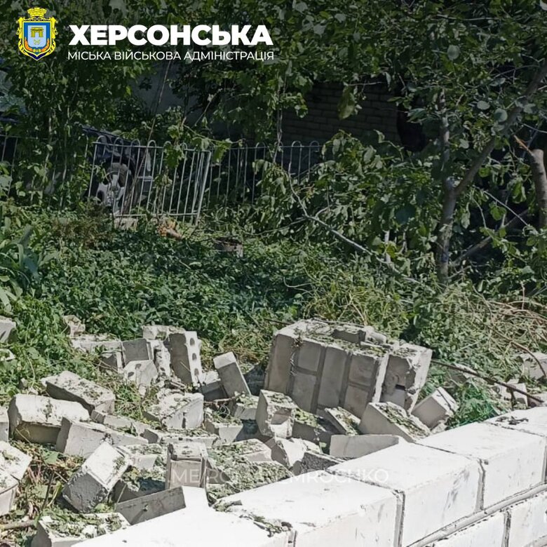 Обстріл Херсонської громади