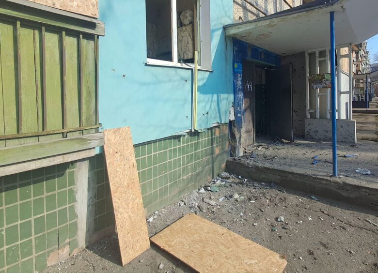 Shelling in Dnipropetrovska oblast on 22 February