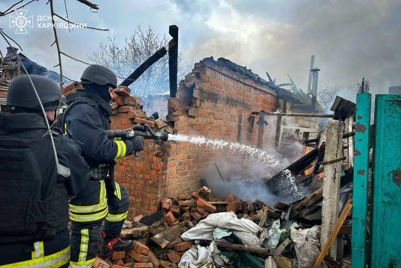 Russian Federation’s MLRS strike on Zolochiv in the Kharkiv region