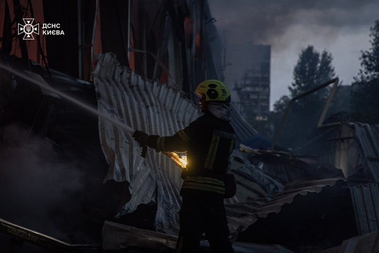 Shelling of Kyiv on 8 July