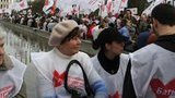 Сторонники Тимошенко отразили нападение "спортсменов" под харьковским судом