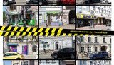 Коммунальщики демонтировали незаконную рекламу на столичном Подоле. ФОТО