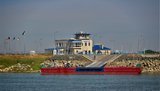 На кордоні з Румунією в Одеській області почав роботу новий пункт пропуску з поромною переправою. ФОТОрепортаж