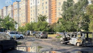 Київ після обстрілу