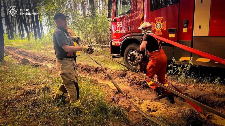 Пожежа у Бічанському районі