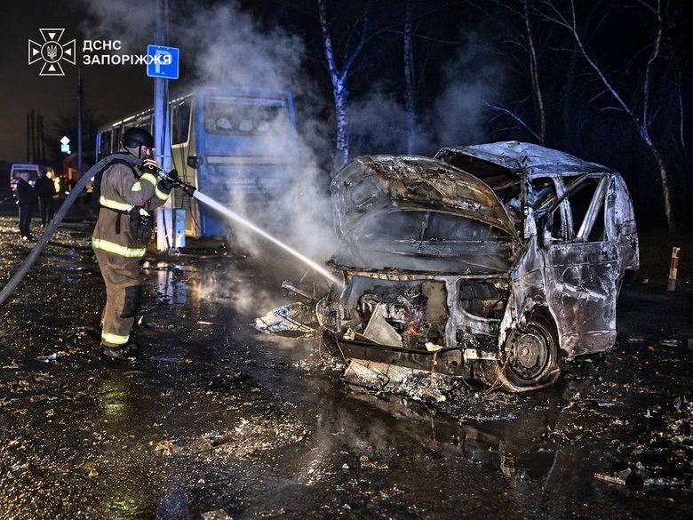обстріл Запоріжжя