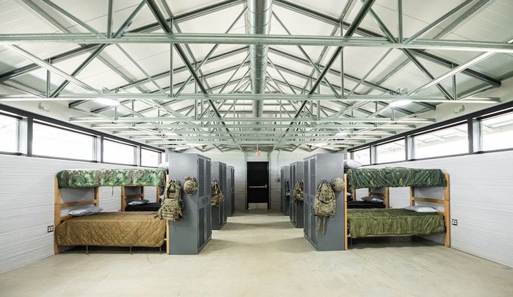 Казармы в США печатают на 3D принтере: Рассчитывают, что они прослужат десятилетия. ВИДЕО+ФОТО