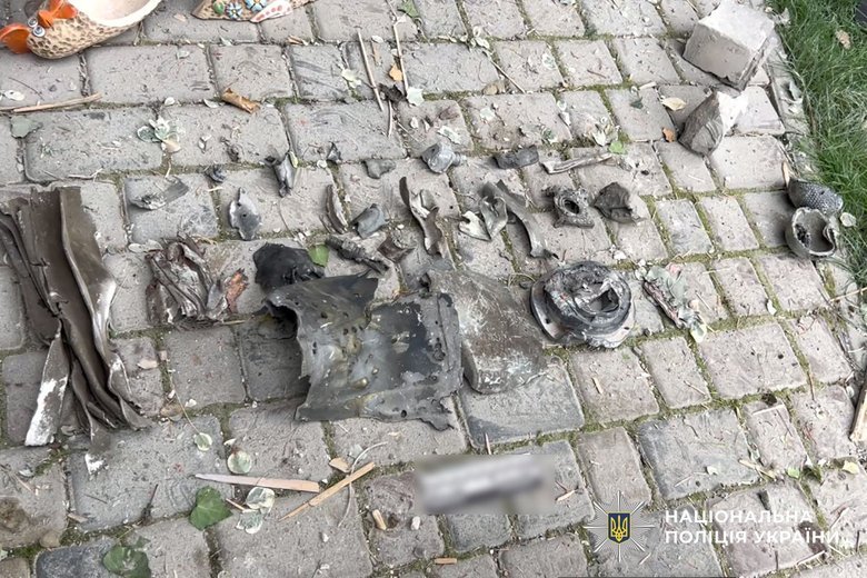 У Кременчуці виявлено уламки ракети