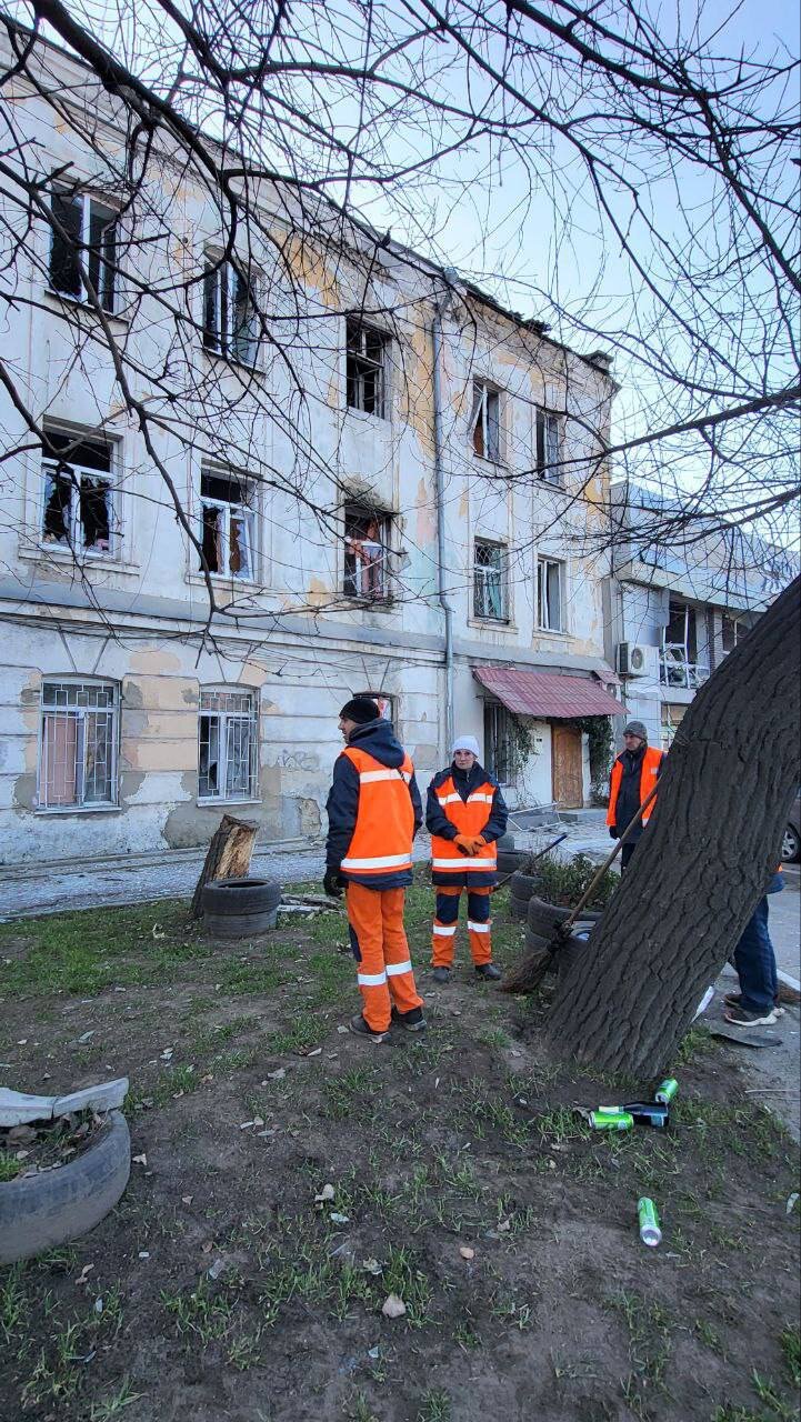 Последствия атаки на Одессу 8 марта 2025 года