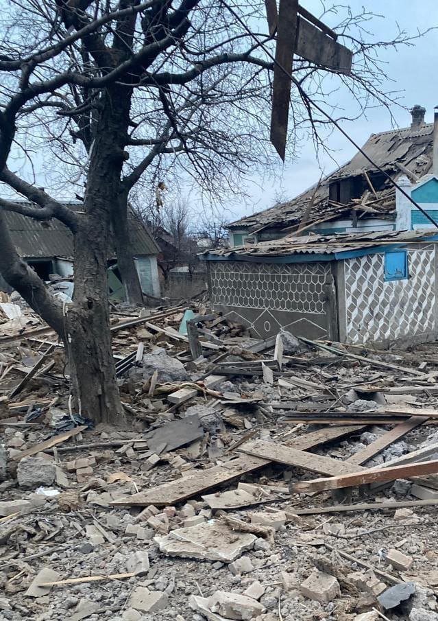 Shelling of Donetsk region