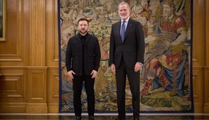 Зеленский встретился с королем Испании Фелипе VI. ВИДЕО