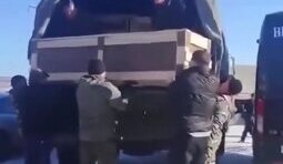 разгрузка российских двухсотых
