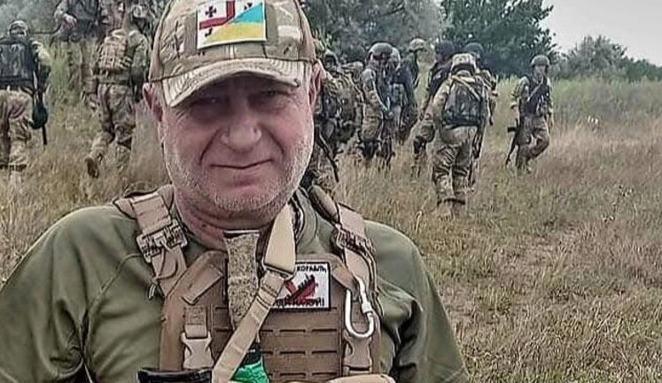 Защищая Украину, погиб доброволец из Грузии Леван Паркая. ФОТО