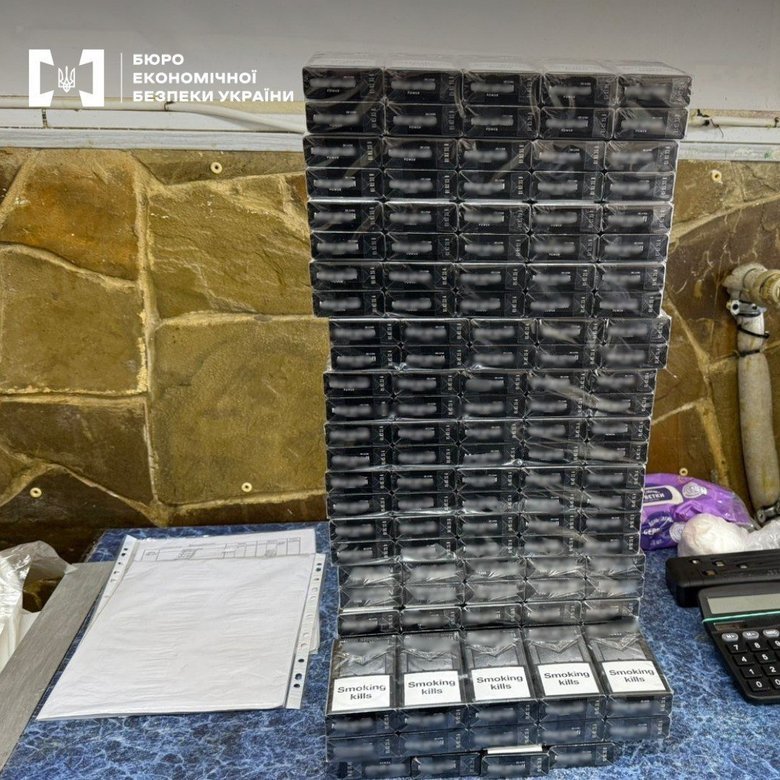 БЕБ на Київщині вилучило понад 37 тисяч пачок контрафактних сигарет