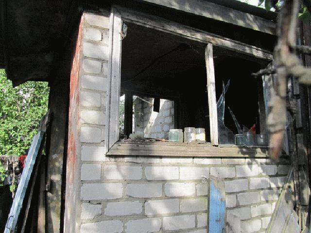 обстрел попасная