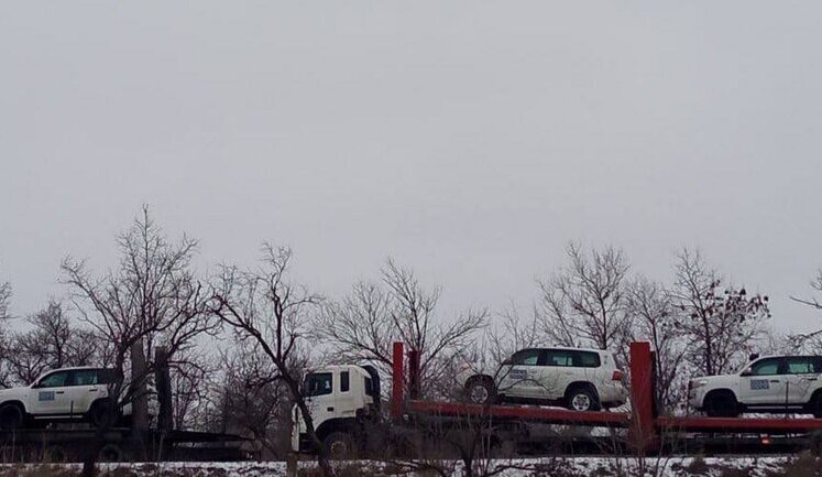 Russia brings OSCE-marked cars to Donbas. Perhaps for provocation, - Tsaplienko. PHOTO