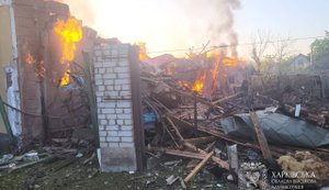 Російські дрони атакували два райони Харкова: виникли пожежі