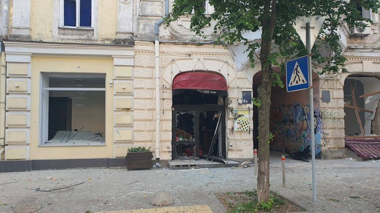 удар по Контрактовій