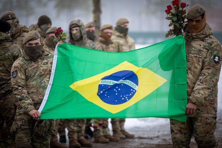 Kyiv bids farewell to fallen Brazilian volunteer Kaua da Silva