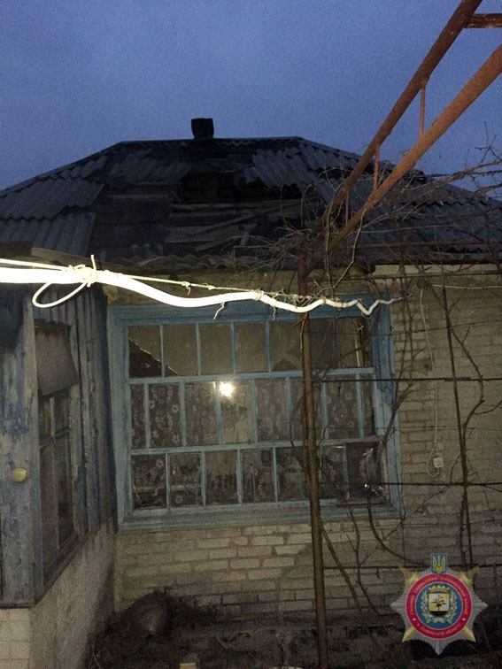 Russian militants mortar-shelled Avdiivka, hit private house, - National Police 01
