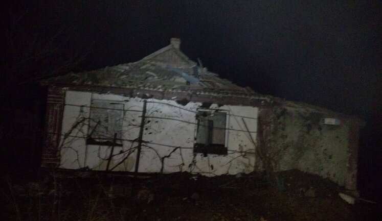 Russians drop four guided bombs on village in Kherson region. PHOTOS