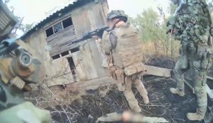 Rapid response team of Third Army Corps conducted sweep of Novoselivka area. VIDEO