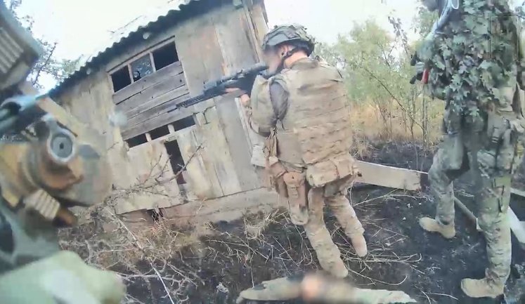 Rapid response team of Third Army Corps conducted sweep of Novoselivka area. VIDEO