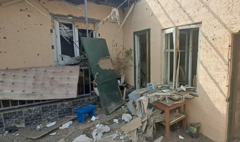 Russian shelling of the Nikopol district on June 18