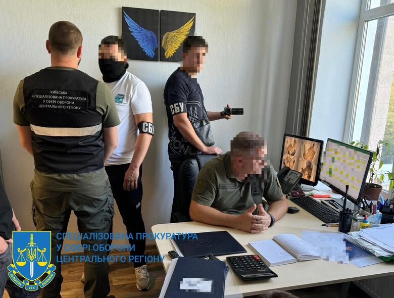 заступник начальника Бучанського ТЦК затриманий на хвбврі