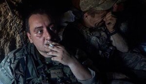 Ukrainian soldiers near Bakhmut captured an enemy dugout and are in it with mined corpses of Russian occupants. PHOTOS