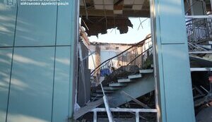 Последствия обстрела Запорожья
