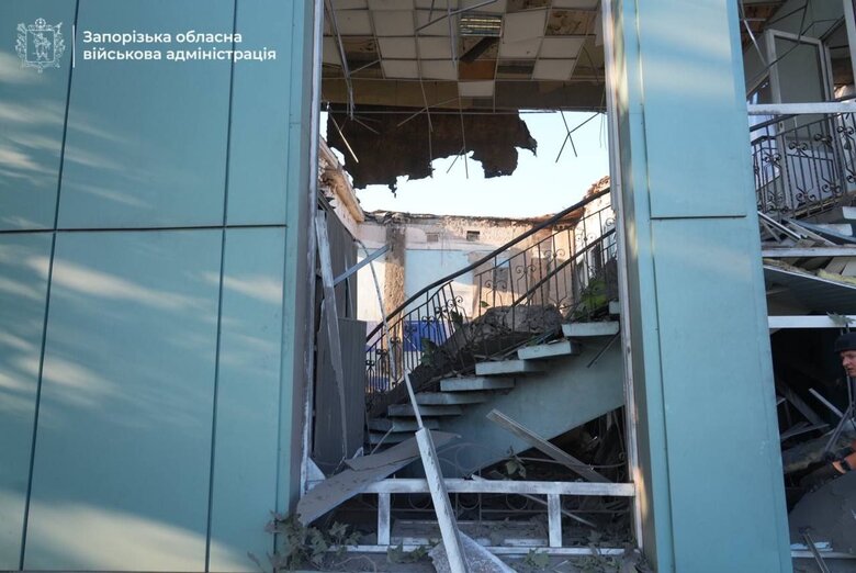 Consequences of the shelling of Zaporizhzhia