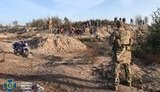Незаконний видобуток бурштину блокували на території лісгоспу Рівненщини, - СБУ. ФОТОрепортаж