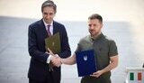 Володимир Зеленський і прем’єр Ірландії Саймон Гарріс