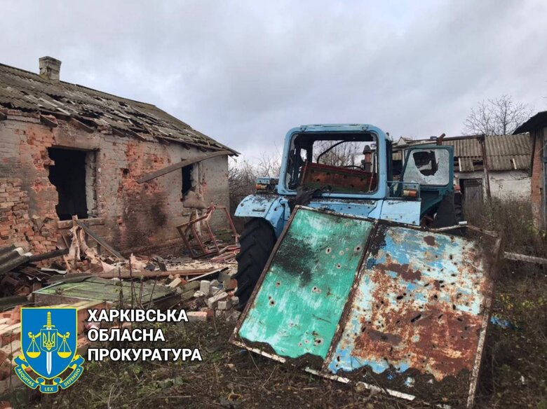 Последствия российских обстрелов Купянского и Изюмского районов Харьковщины 01