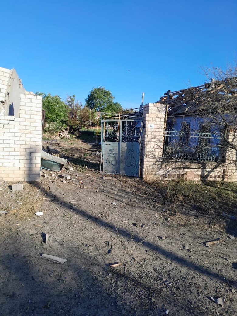 Наслідки обстрілу Білозерки