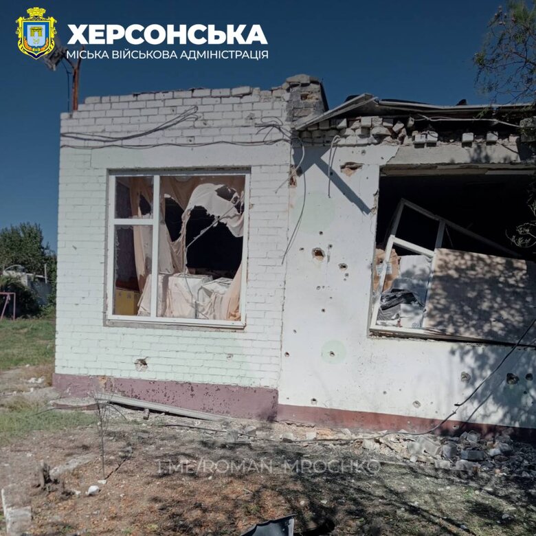 В Антонівському старостинському окрузі пошкоджено гуманітарний штаб