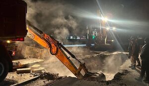 Масштабная авария произошла ночью 4 декабря на теплосети Харькова – 2 района остались без отопления. ФОТО