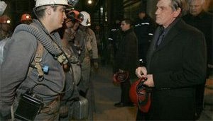 Ющенко прибыл на шахту им. Засядько. Звягильский показался на людях. (обновлено)
