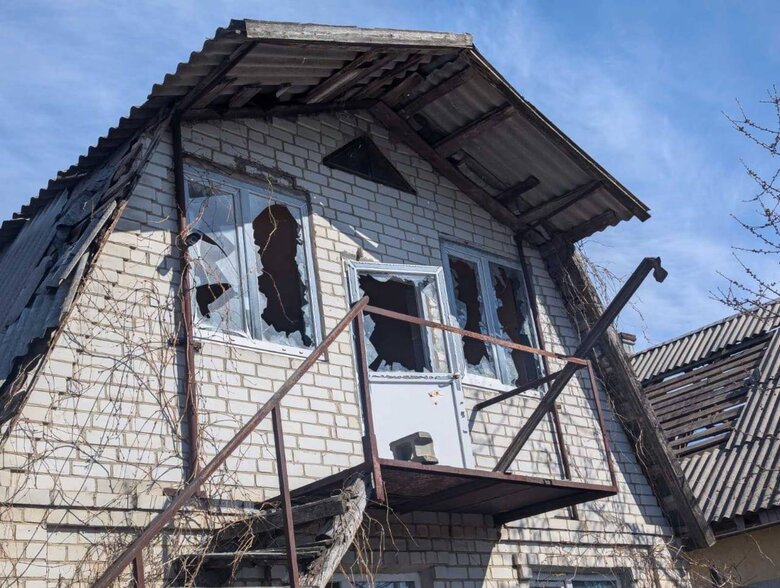 Shelling of Ivashky village in Kharkiv region